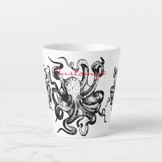 Großer Oktopus Thunder_Cove Milchtasse (Vorderseite)