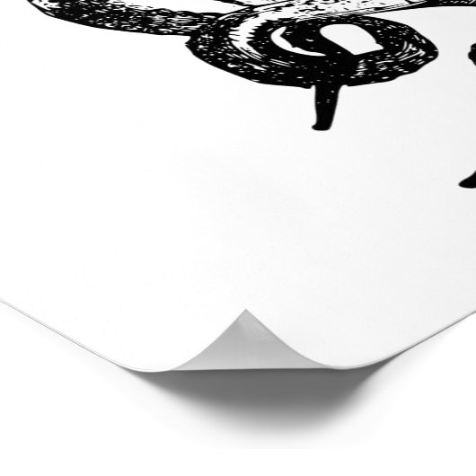 Großer Oktopus Thunder_Cove Poster (Ecke)