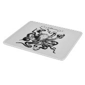 Großer Oktopus Thunder_Cove Schneidebrett (Ecke)