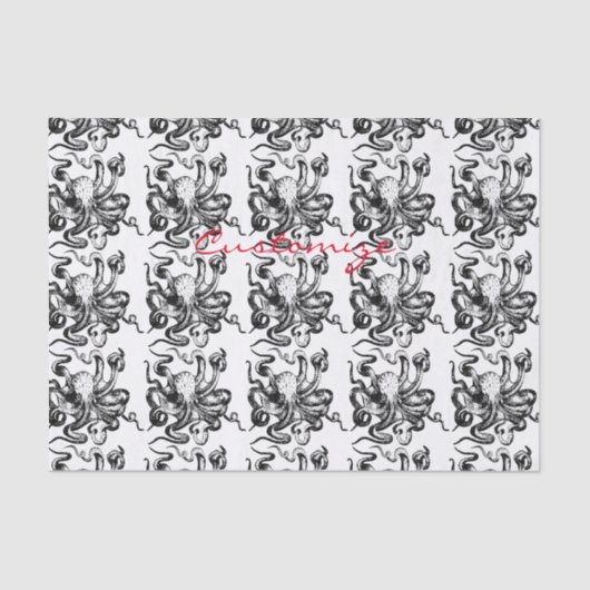 Großer Oktopus Thunder_Cove Seidenpapier (Vorderseite)