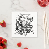 Großer Oktopus Thunder_Cove Serviette (Beispiel)