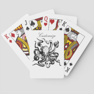 Großer Oktopus Thunder_Cove Spielkarten