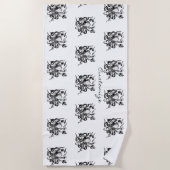 Großer Oktopus Thunder_Cove Strandtuch (Vorderseite)