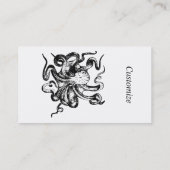 Großer Oktopus Thunder_Cove Visitenkarte (Rückseite)