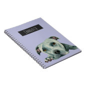 Großer Ol Kopf - der Hund, der | malt, addieren Notizblock (Rechte Seite)