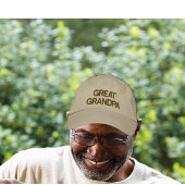 Großer Opa-bestickter Deckel Bestickte Baseballkappe
