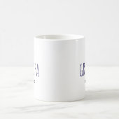 Großer Opa Est. 20XX Großartige Geschenkidee Kaffeetasse (Mittel)