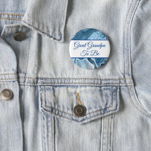 Großer Opa | Kinderdusche Button (Beispiel)