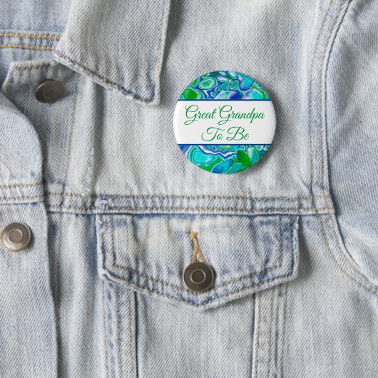 Großer Opa | Kinderduschtaste Button (Beispiel)