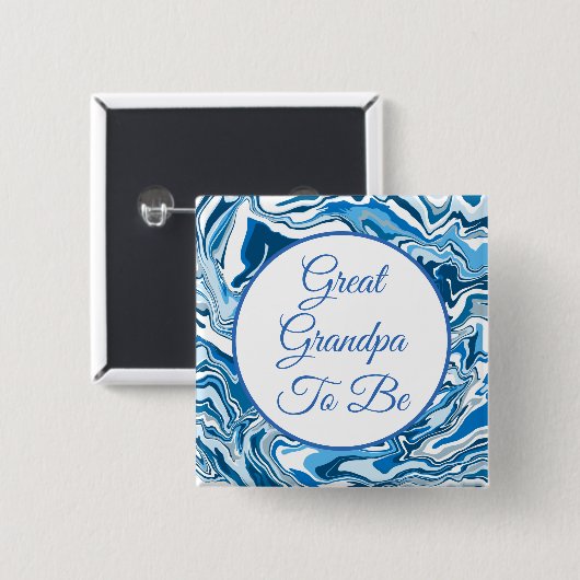 Großer Opa | Kinderduschtaste Button (Vorne & Hinten)