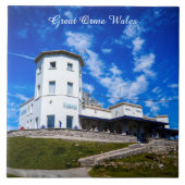 Großer Orme Wales. Fliese (Vorderseite)