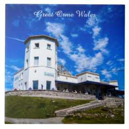 Großer Orme Wales. Fliese
