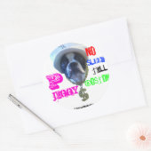 Großer P-Jiggy Aufkleber! Runder Aufkleber (Umschlag)