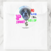 Großer P-Jiggy Aufkleber! Runder Aufkleber (Tasche)