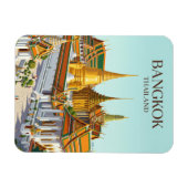 Großer Palast Thailand Magnet (Horizontal)