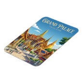 Großer Palast Thailand Magnet (Linke Seite)