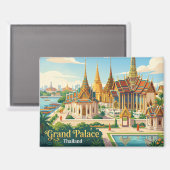 Großer Palast Thailand Magnet (Vorderseite/Rückseite)