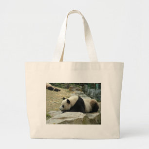 Großer Panda,大熊猫 Jumbo Stoffbeutel