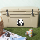 Großer Panda-Aufkleber Aufkleber (Kühler)