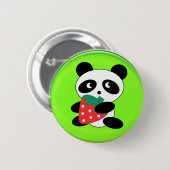 Großer Panda Button (Vorne & Hinten)
