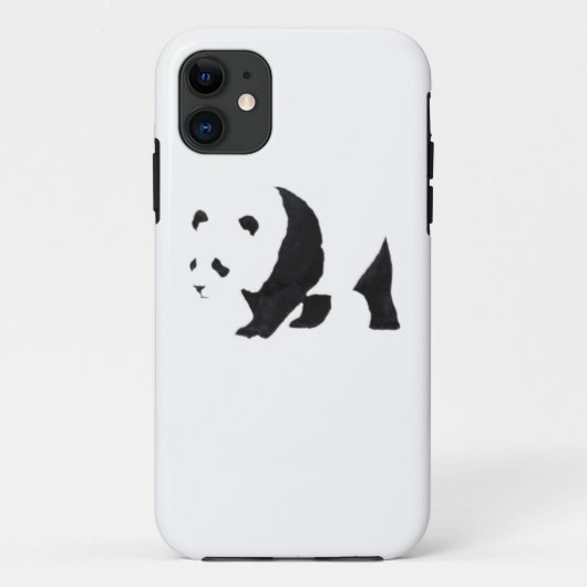Großer Panda Case-Mate iPhone Hülle (Rückseite)