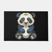 Großer Panda Fußmatte (Vorderseite)