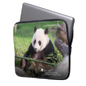 Großer Panda Mei Xiang Laptopschutzhülle (Vorderseite Links)