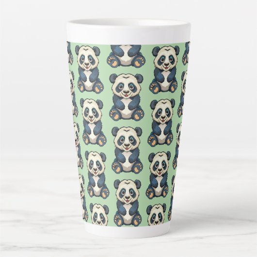 Großer Panda Milchtasse (Vorderseite)