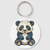 Großer Panda Schlüsselanhänger (Rückseite)