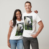 Großer Panda T-Shirt (Unisex)