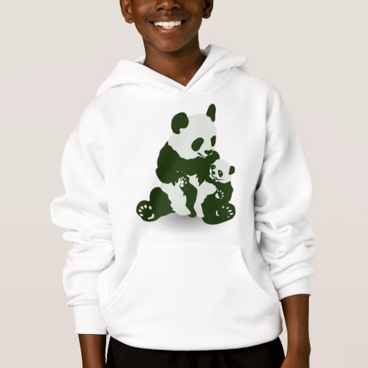 Großer Panda und CUB Hoodie (Vorderseite)