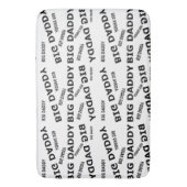 Großer Papa! Badematte (Vorderseite Vertikal)