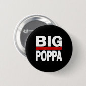 Großer Papa Hip Hop Vater Vatertag Button (Vorne & Hinten)