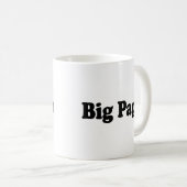 Großer Papa Kaffeetasse (VorderseiteRechts)