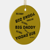 Großer Papa! Keramik Ornament (Rechts)