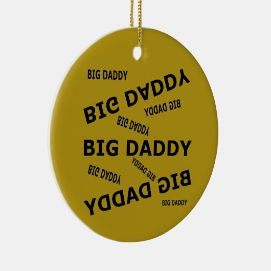 Großer Papa! Keramik Ornament (Rechts)