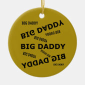 Großer Papa! Keramik Ornament (Vorne)