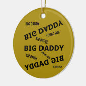 Großer Papa! Keramik Ornament (Links)