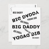 Großer Papa! Postkarte (Vorne/Hinten)