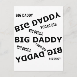 Großer Papa! Postkarte