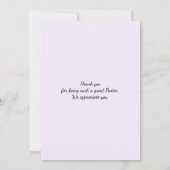 GROSSER PASTOR | SERVANT HEART Modern | DANKE (Rückseite)