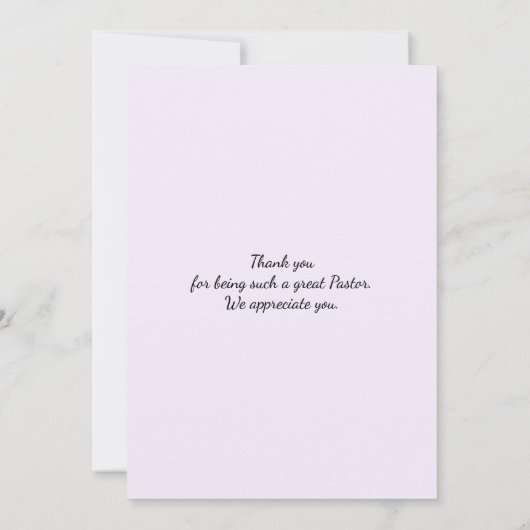 GROSSER PASTOR | SERVANT HEART Modern | DANKE (Rückseite)