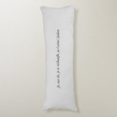 Großer personalisierbarer Kissen zwei Seiten (Vorderseite Vertikal)