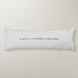 Großer personalisierbarer Kissen zwei Seiten