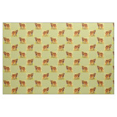 großer Pferdeschlittendruck Stoff (Fat Quarter (45,7 x 55,9 cm))