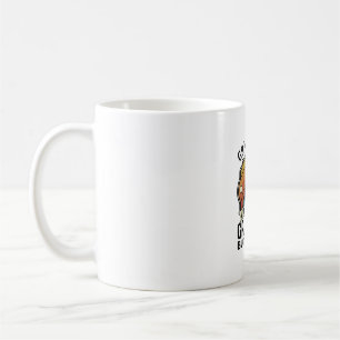Großer Pfote Opa Hund Retro Sonnenuntergang Bandan Kaffeetasse