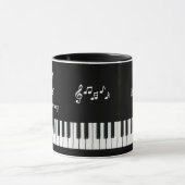Großer Pianist im Personalisierten Tasse (Zentrum)