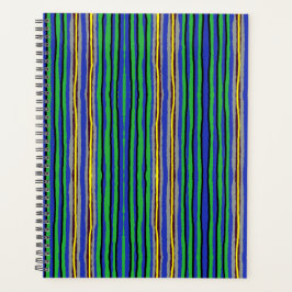 Grosser Planner Kente Streifen Planer