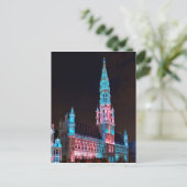 Großer Platz in Brüssel Postkarte (Stehend Vorderseite)