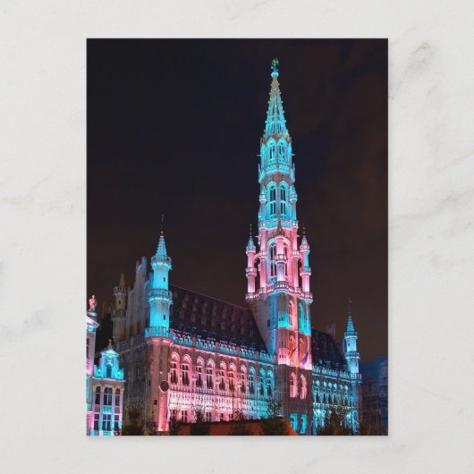 Großer Platz in Brüssel Postkarte (Vorderseite)